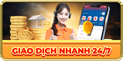 Thao tác giao dịch nhanh 24/7 tại Go88